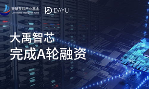 大禹智芯完成A輪融資 智慧互聯(lián)產(chǎn)業(yè)基金聯(lián)合中原、齊魯前海基金聚力投資，共拓應(yīng)用服務(wù)新藍(lán)海